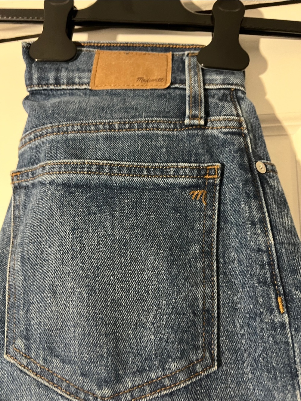 Madewell  Vintage Straight Jeans - Dark Blue